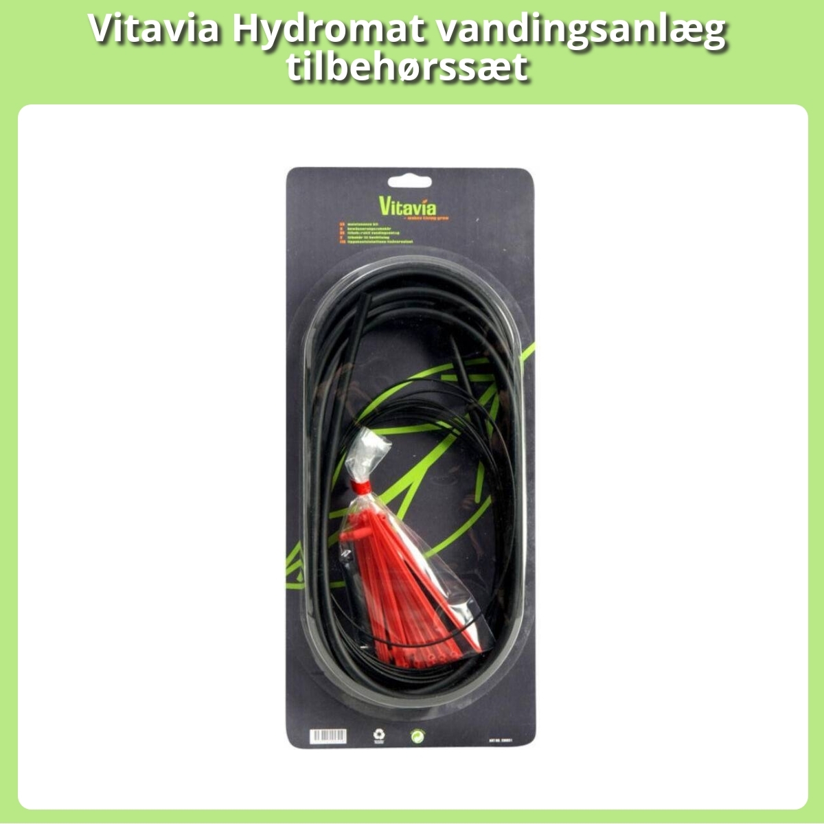 Anmeldelse af Vitavia Hydromat vandingsanlæg tilbehørssæt