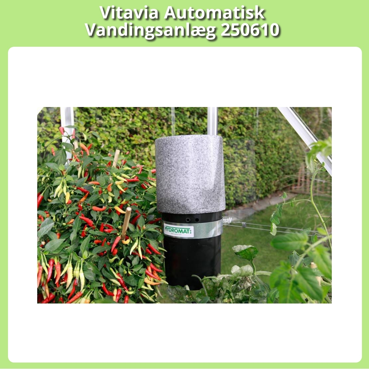 Anmeldelse af Vitavia Automatisk Vandingsanlæg 250610