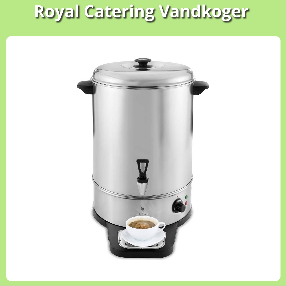 Anmeldelse af Royal Catering Vandkoger