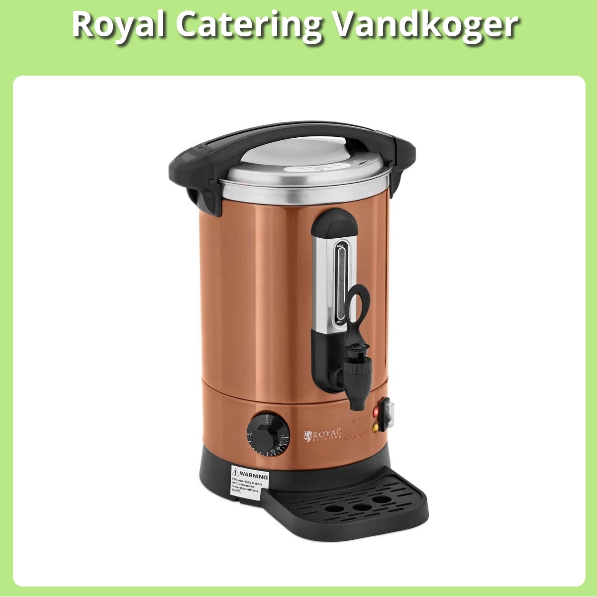 Anmeldelse af Royal Catering Vandkoger