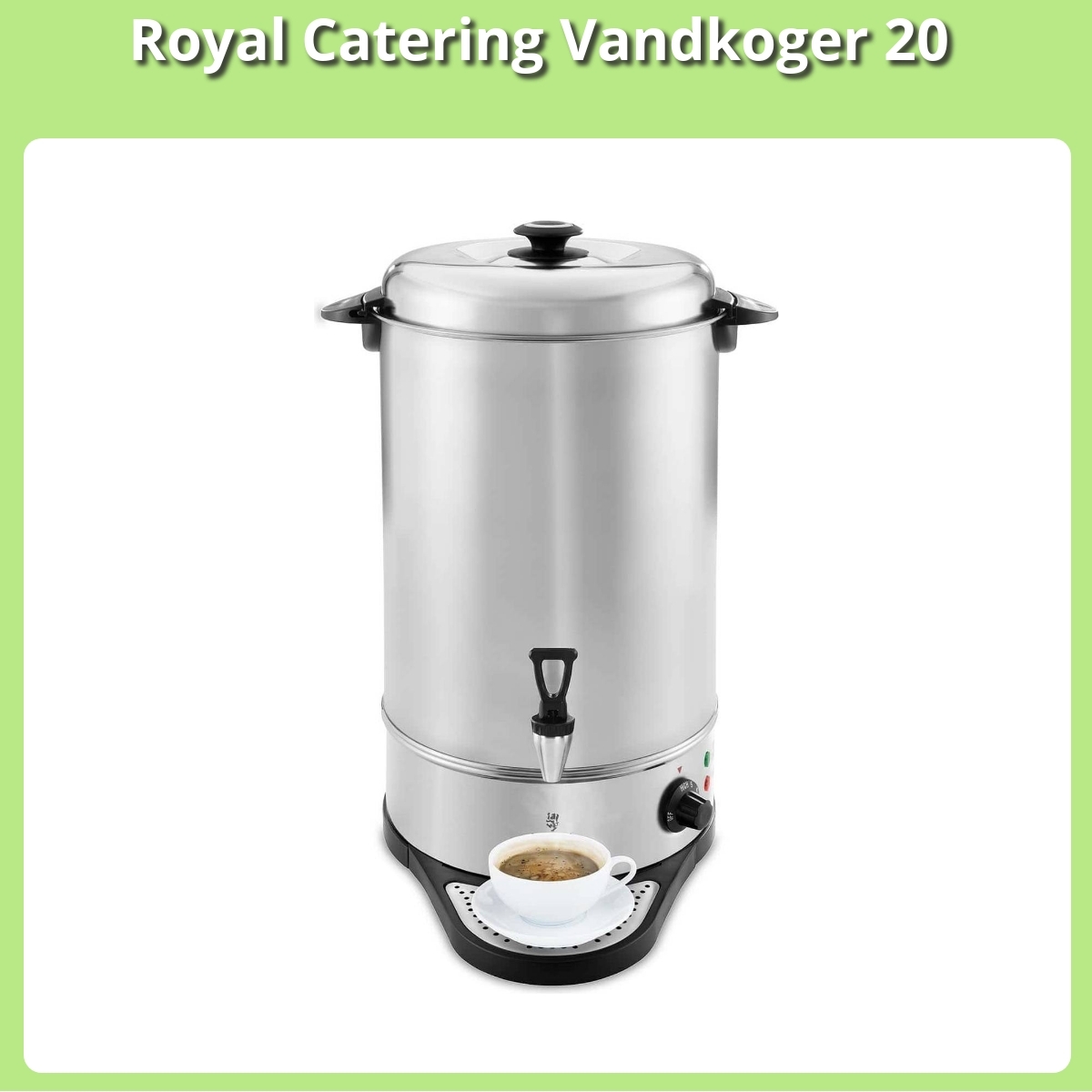 Anmeldelse af Royal Catering Vandkoger 20