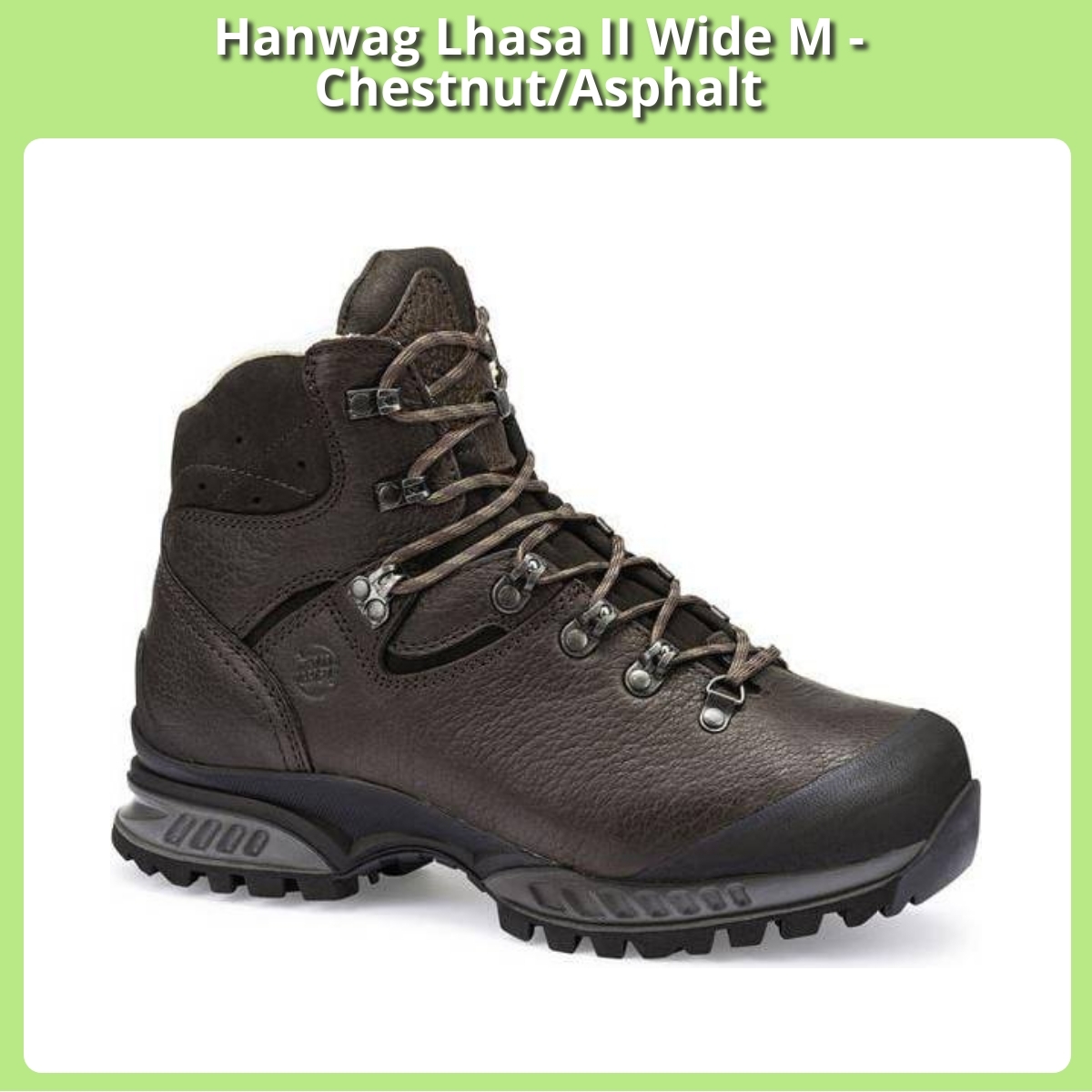 Anmeldelse af Hanwag Lhasa II Wide M - Chestnut/Asphalt