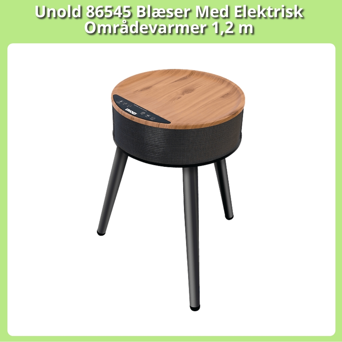 Anmeldelse af Unold 86545 Blæser Med Elektrisk Områdevarmer 1,2 m