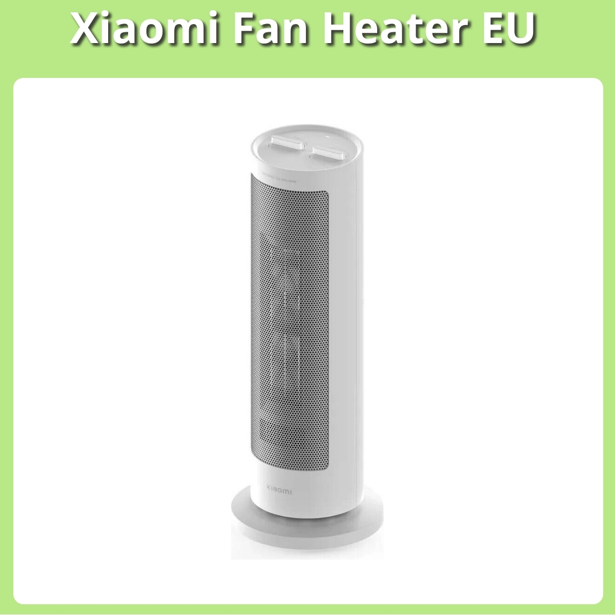 Anmeldelse af Xiaomi Fan Heater EU