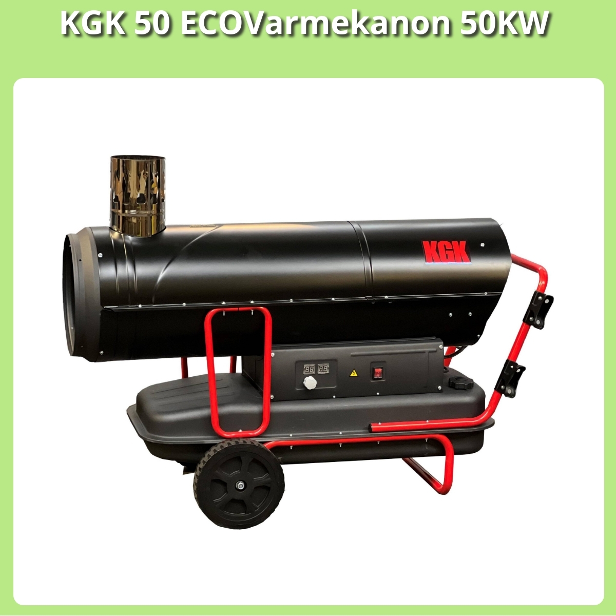 Anmeldelse af KGK 50 ECOVarmekanon 50KW