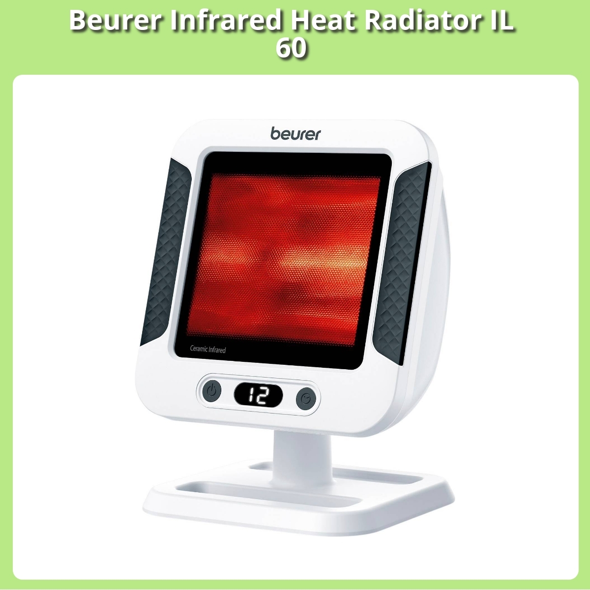 Anmeldelse af Beurer Infrared Heat Radiator IL 60