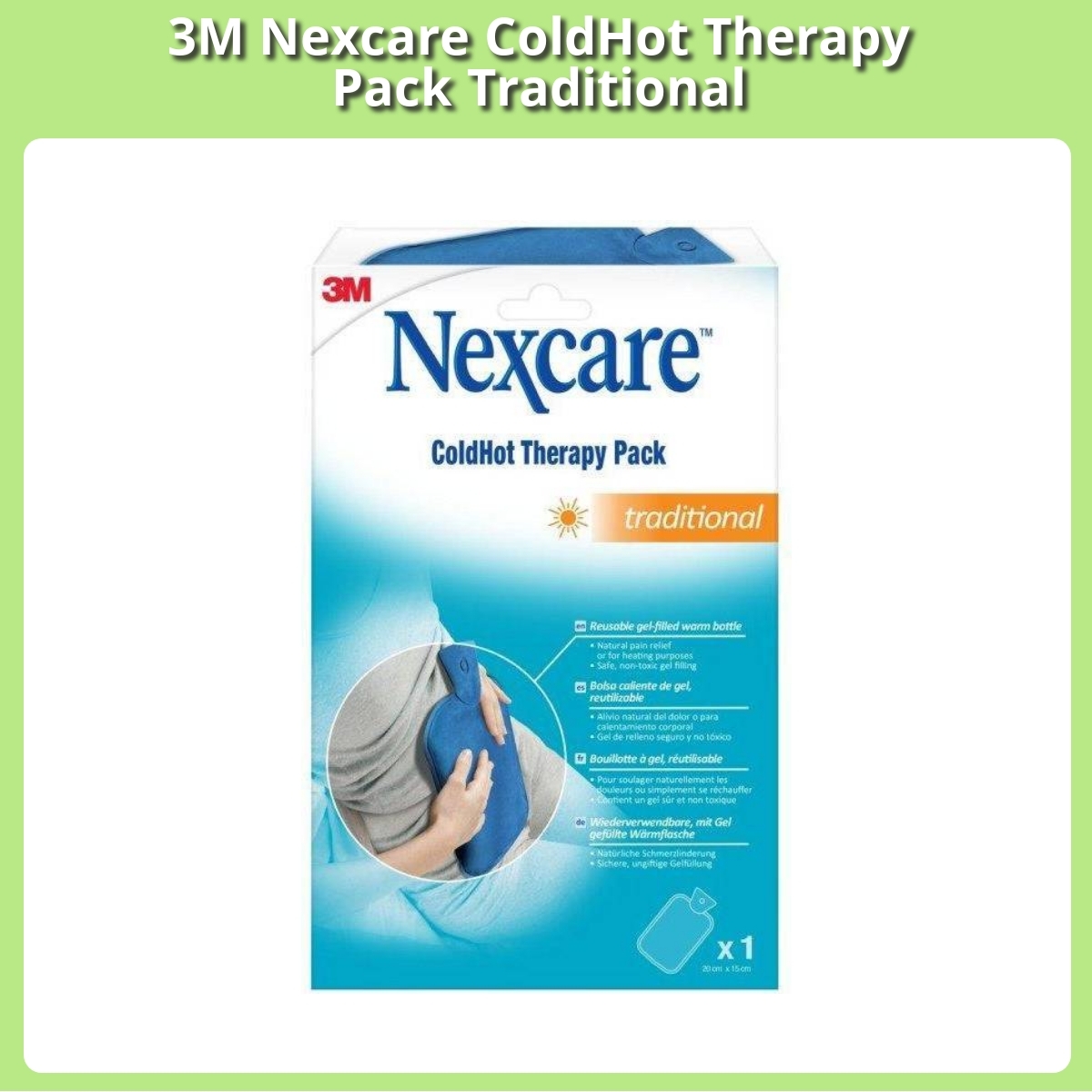 Anmeldelse af 3M Nexcare ColdHot Therapy Pack Traditional