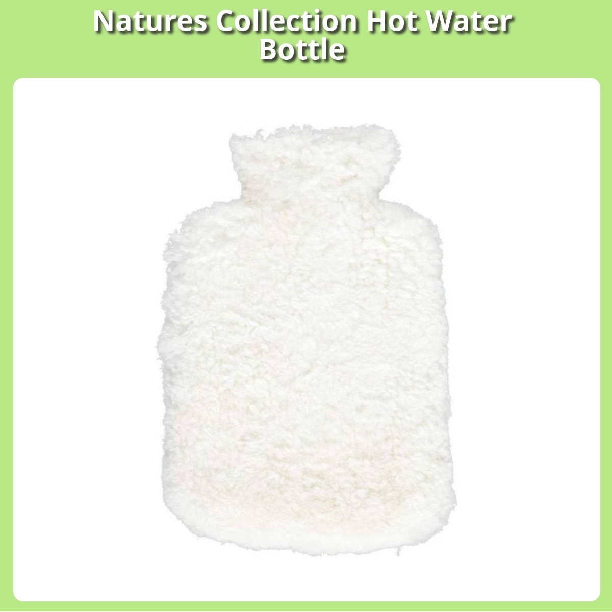 Anmeldelse af Natures Collection Hot Water Bottle