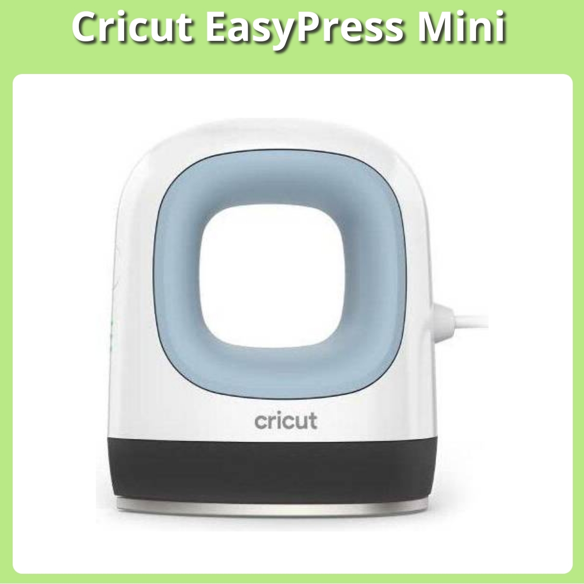 Anmeldelse af Cricut EasyPress Mini