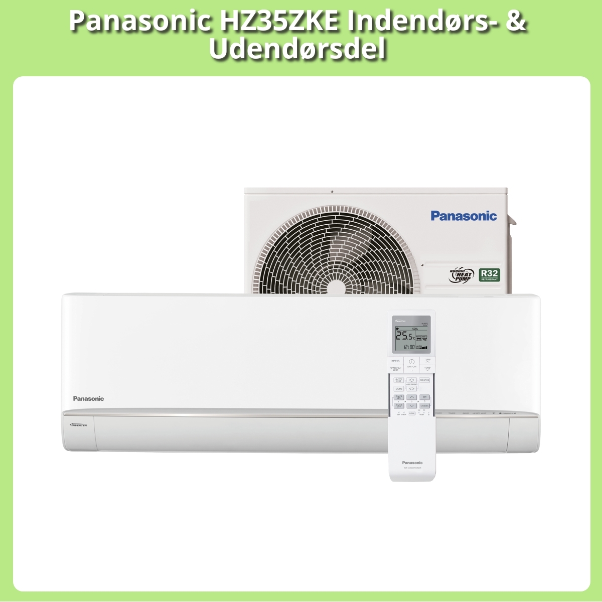 Anmeldelse af Panasonic HZ35ZKE Indendørs- & Udendørsdel