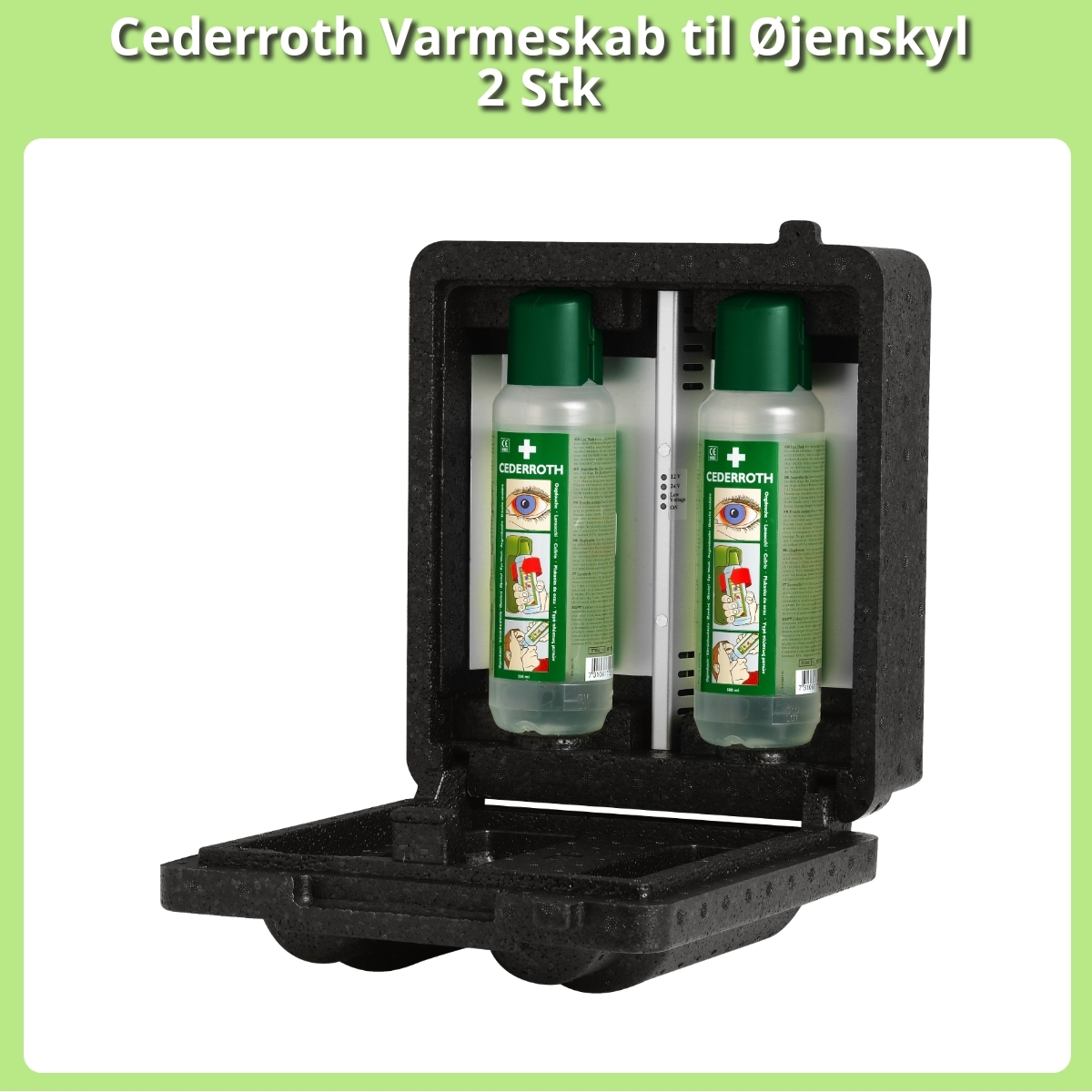Anmeldelse af Cederroth Varmeskab til Øjenskyl 2 Stk