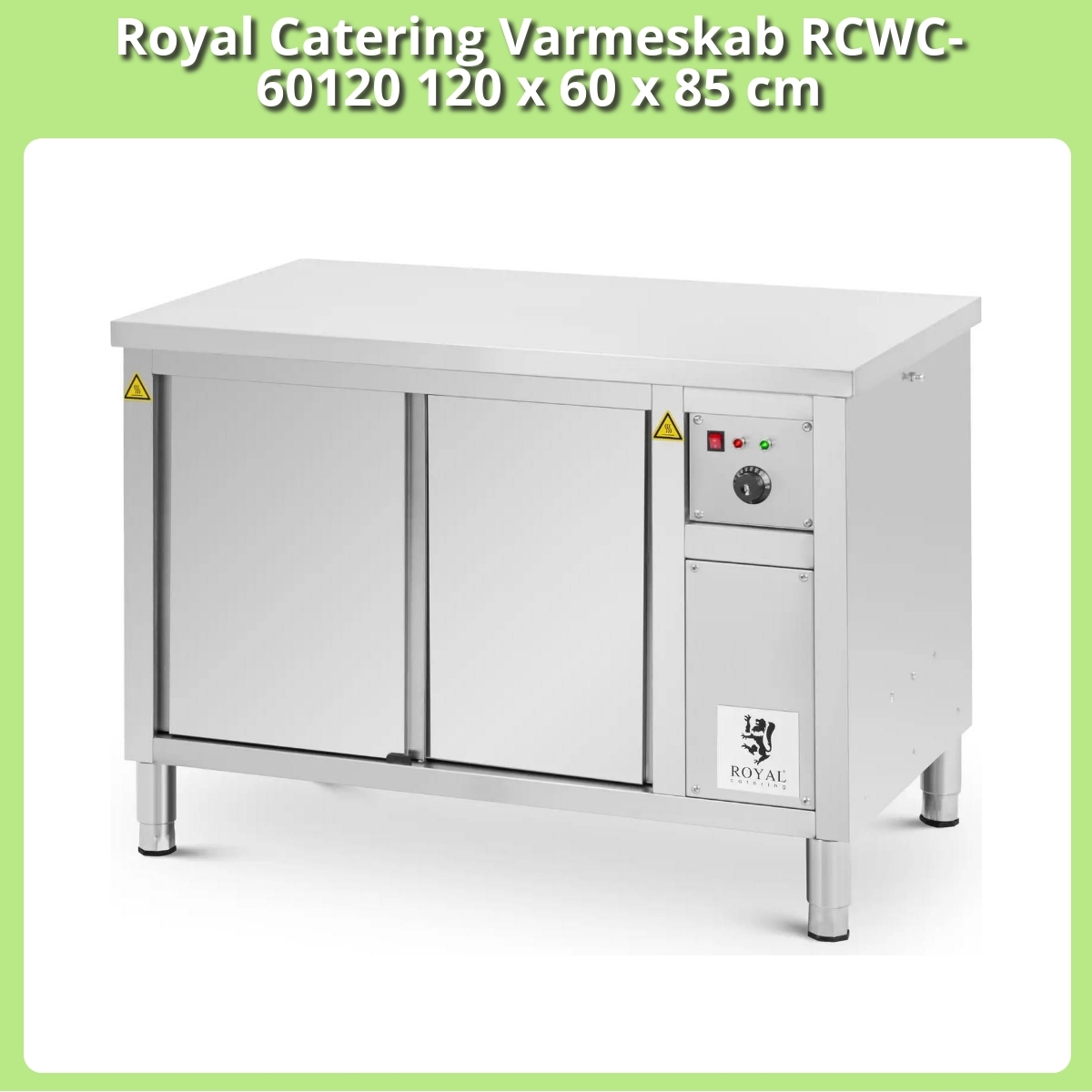 Anmeldelse af Royal Catering Varmeskab RCWC-60120 120 x 60 x 85 cm