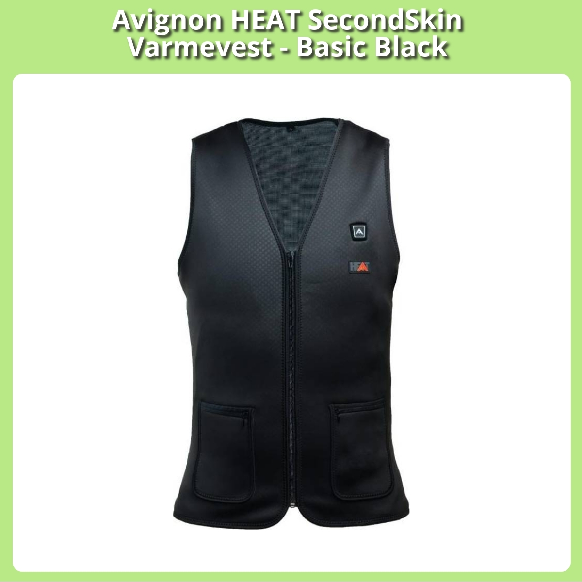 Anmeldelse af Avignon HEAT SecondSkin Varmevest - Basic Black