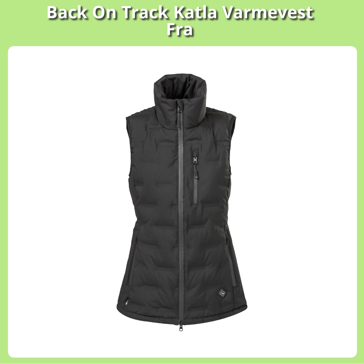 Anmeldelse af Back On Track Katla Varmevest Fra