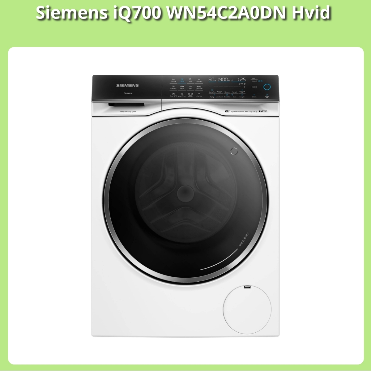Anmeldelse af Siemens iQ700 WN54C2A0DN Hvid