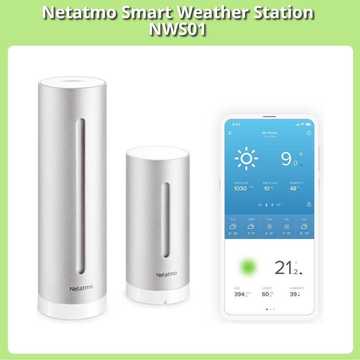 Anmeldelse af Netatmo Smart Weather Station NWS01
