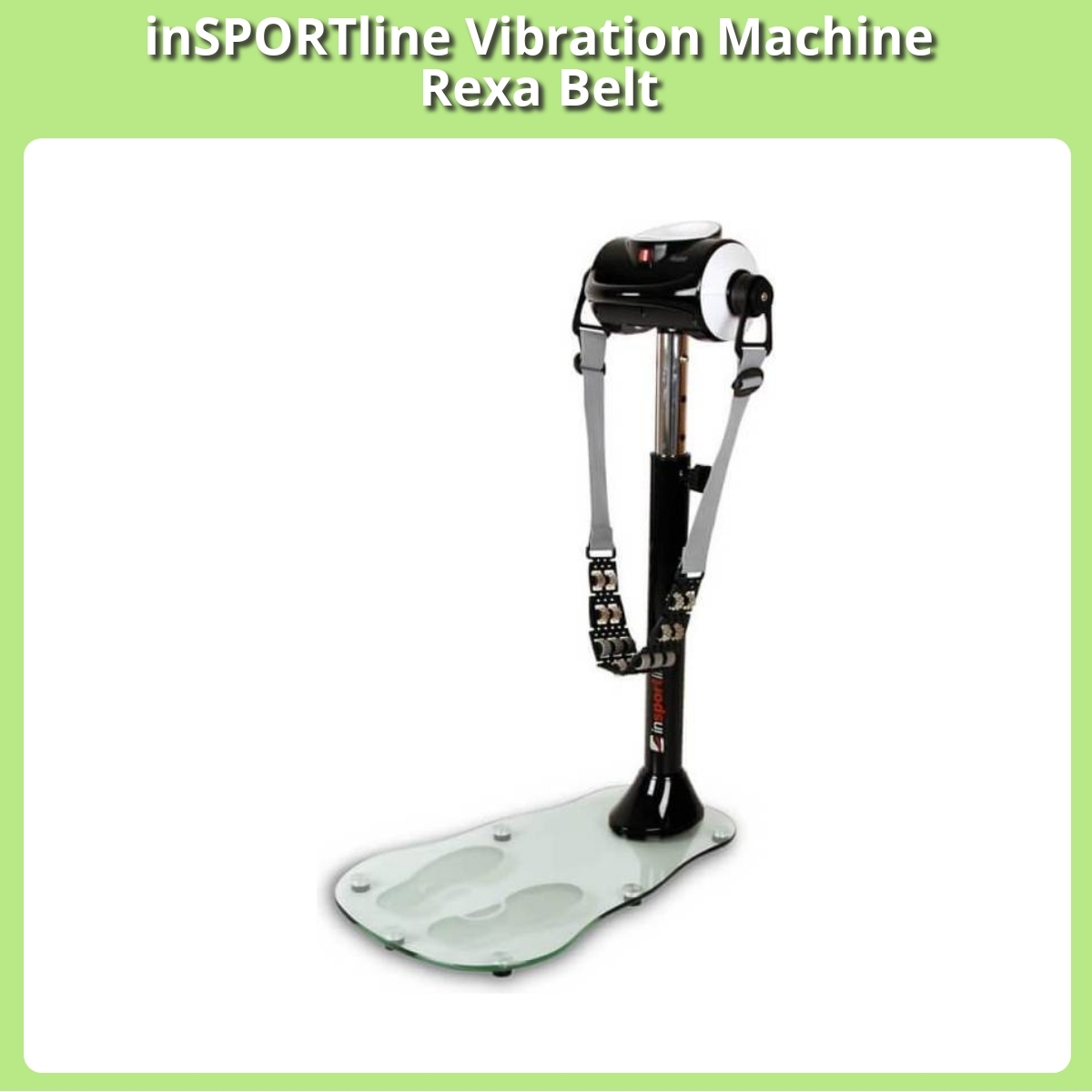 Anmeldelse af inSPORTline Vibration Machine Rexa Belt