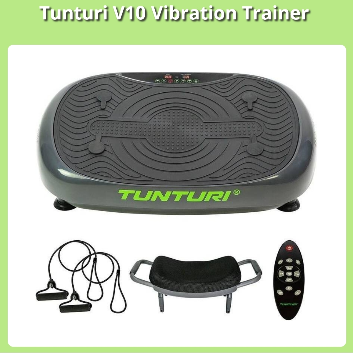 Anmeldelse af Tunturi V10 Vibration Trainer
