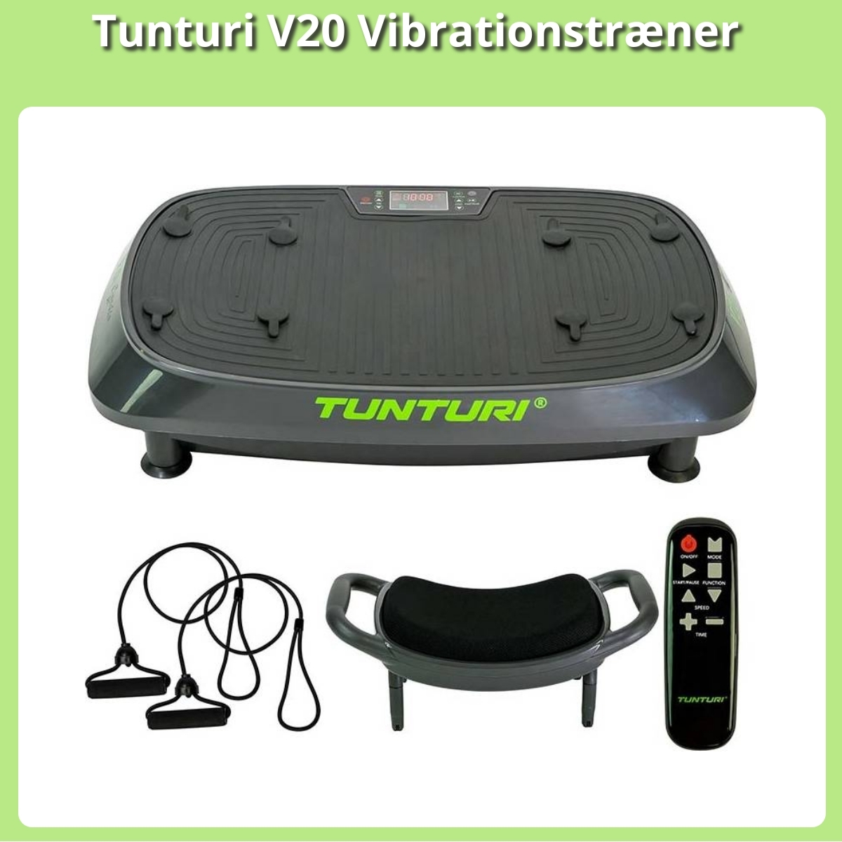 Anmeldelse af Tunturi V20 Vibrationstræner