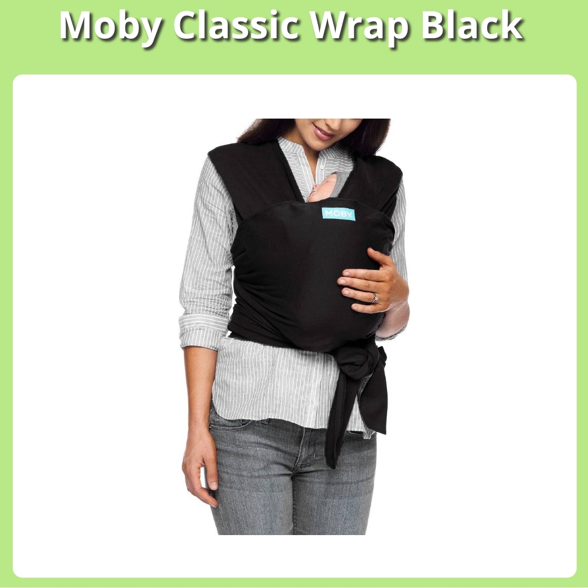 Anmeldelse af Moby Classic Wrap Black