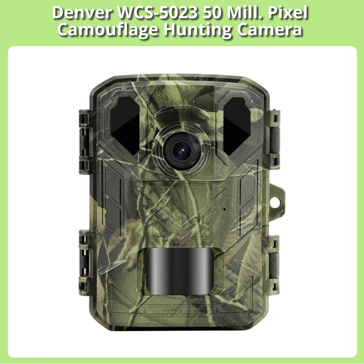 Anmeldelse af Denver WCS-5023 50 Mill. Pixel Camouflage Hunting Camera