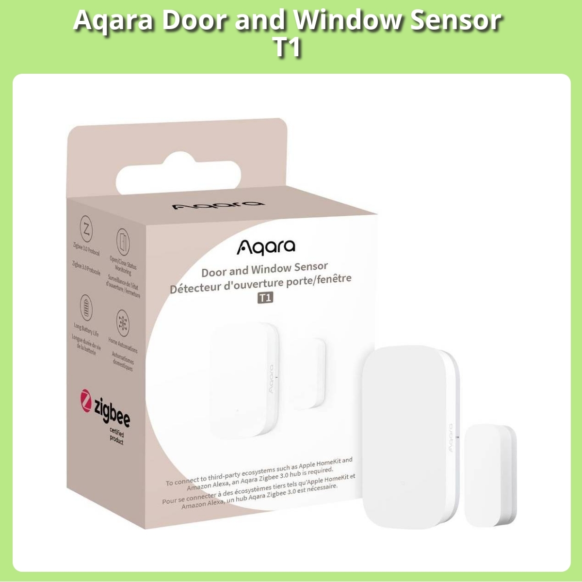 Anmeldelse af Aqara Door and Window Sensor T1
