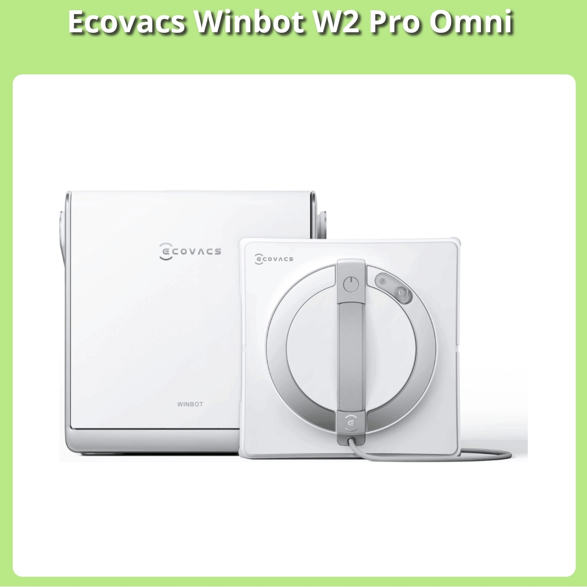 Anmeldelse af Ecovacs Winbot W2 Pro Omni