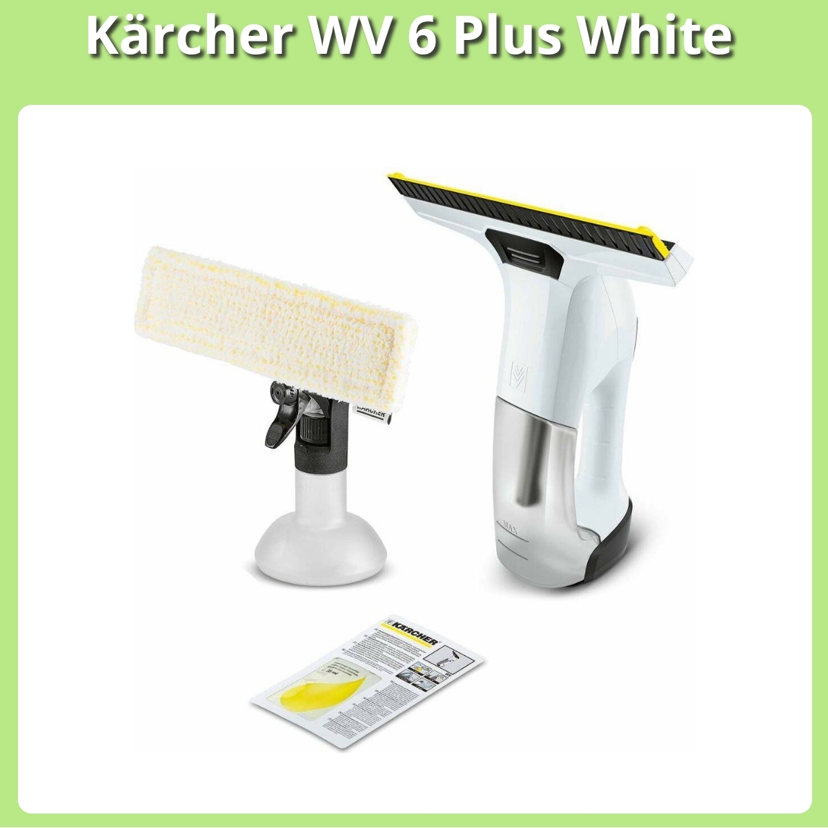 Anmeldelse af Kärcher WV 6 Plus White