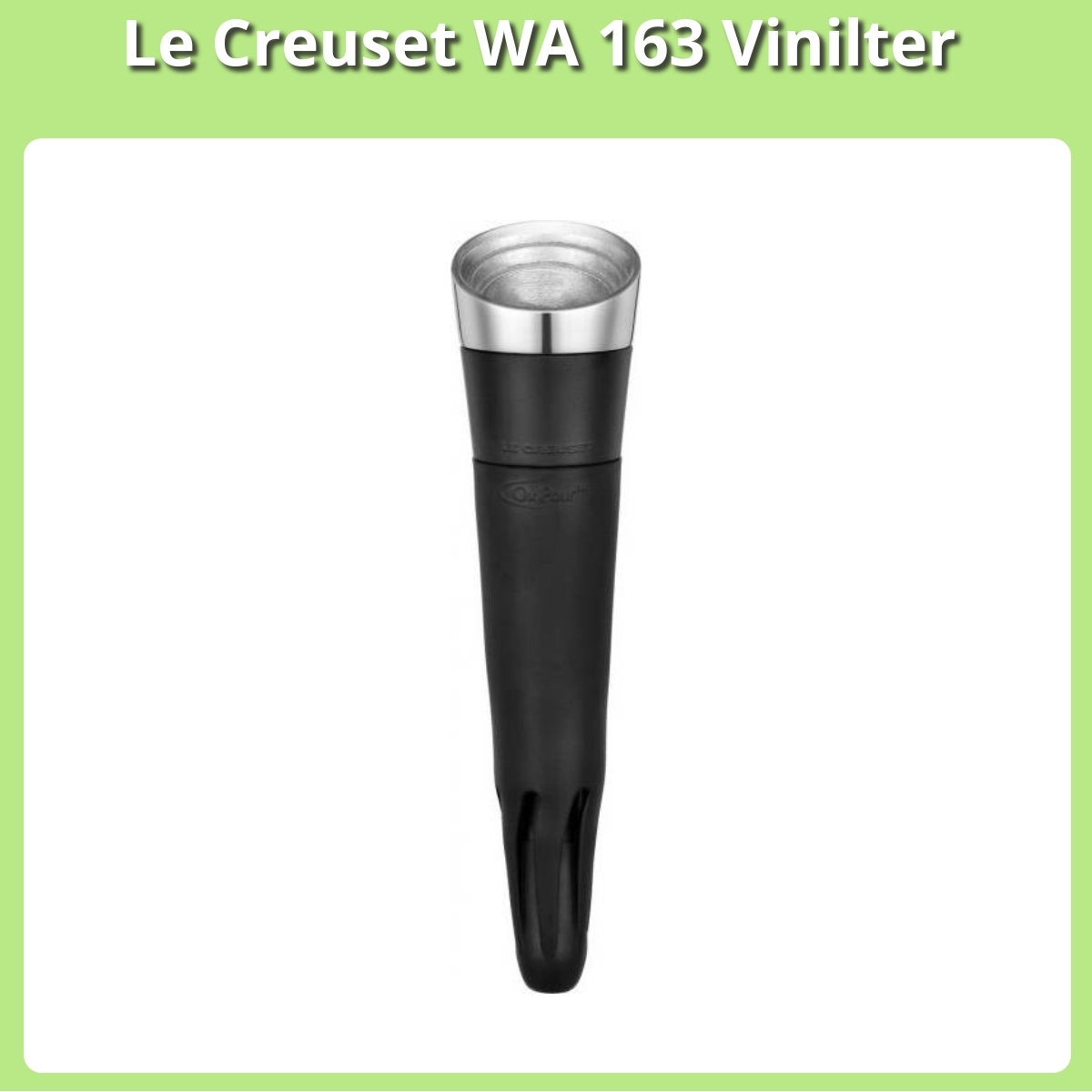 Anmeldelse af Le Creuset WA 163 Vinilter