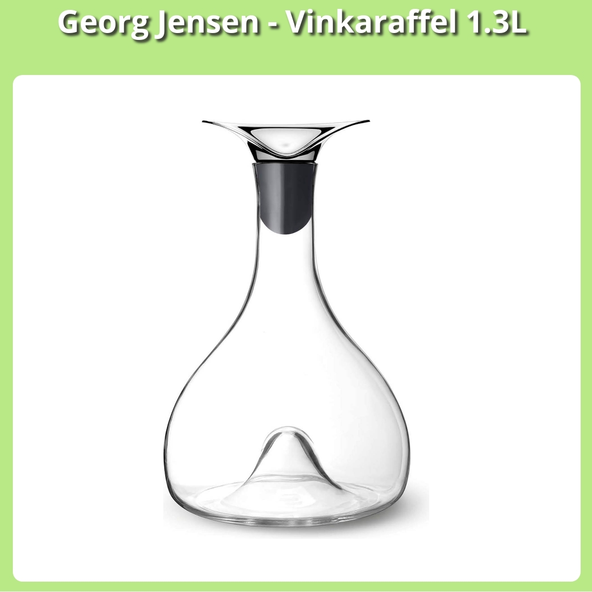 Anmeldelse af Georg Jensen - Vinkaraffel 1.3L