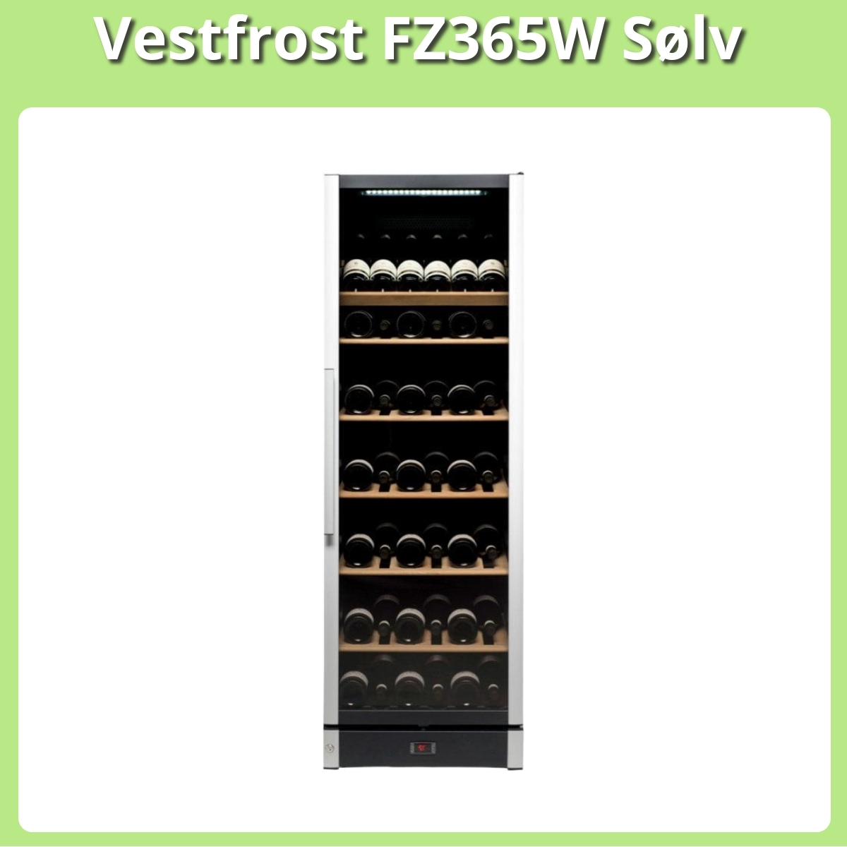 Anmeldelse af Vestfrost FZ365W Sølv