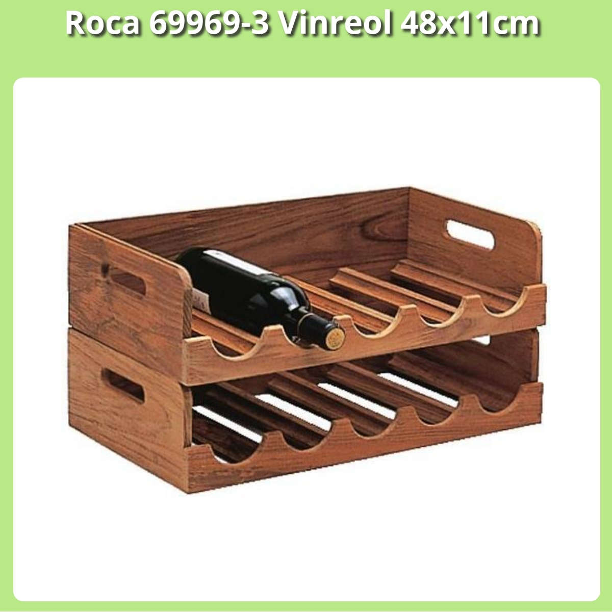 Anmeldelse af Roca 69969-3 Vinreol 48x11cm