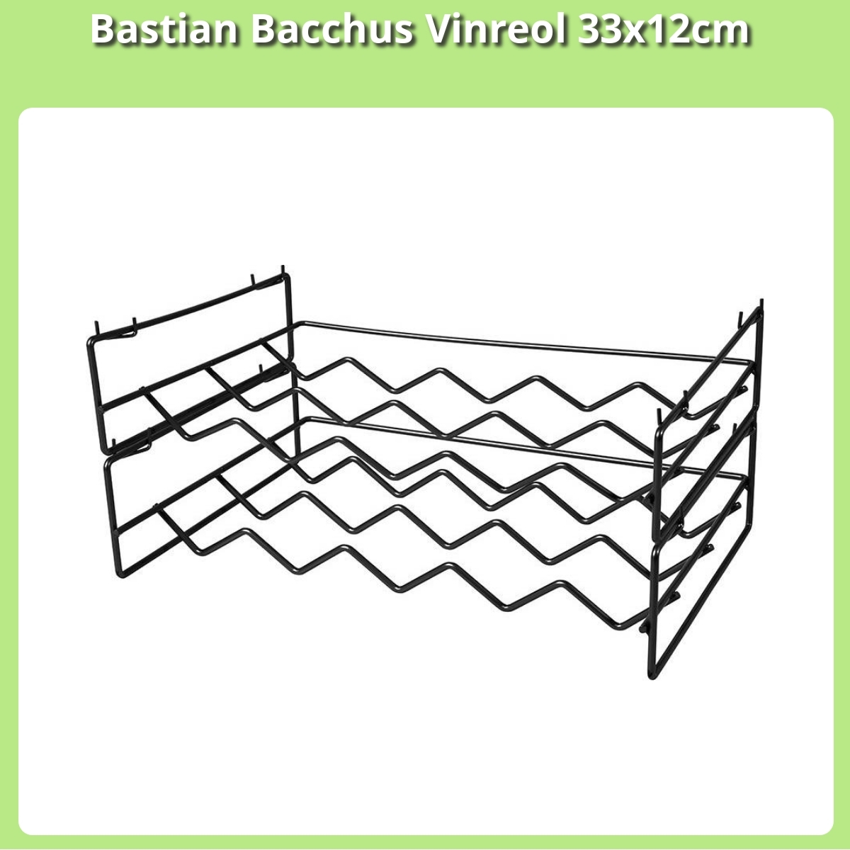 Anmeldelse af Bastian Bacchus Vinreol 33x12cm