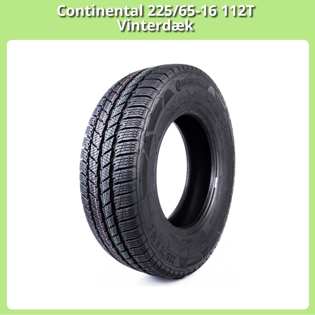 Anmeldelse af Continental 225/65-16 112T Vinterdæk