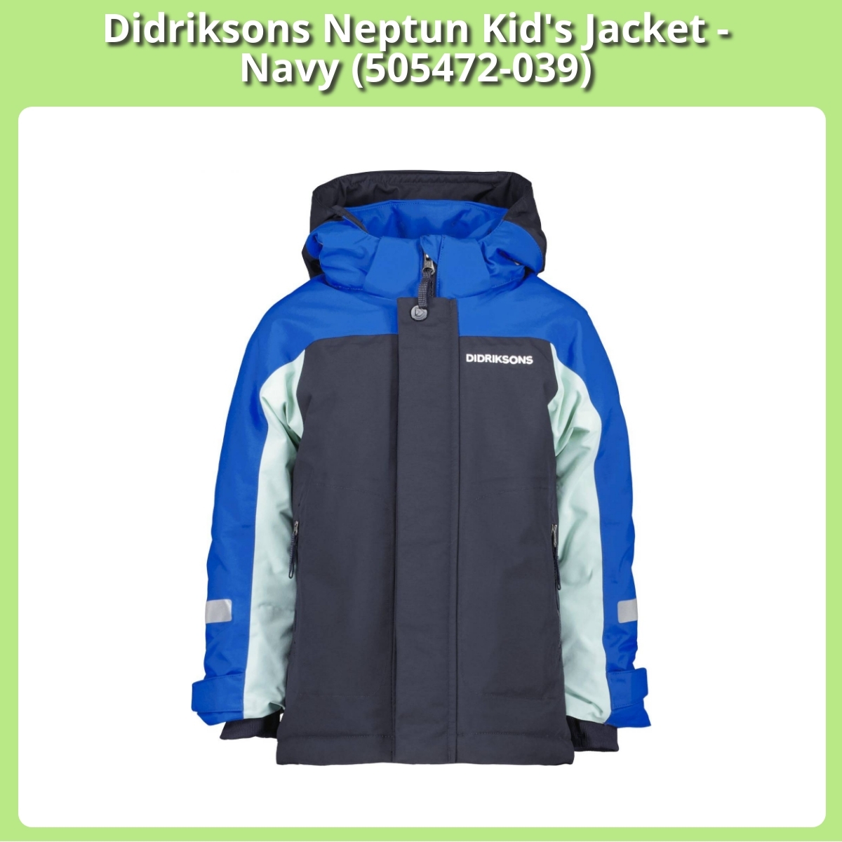 Anmeldelse af Didriksons Neptun Kid's Jacket - Navy (505472-039)