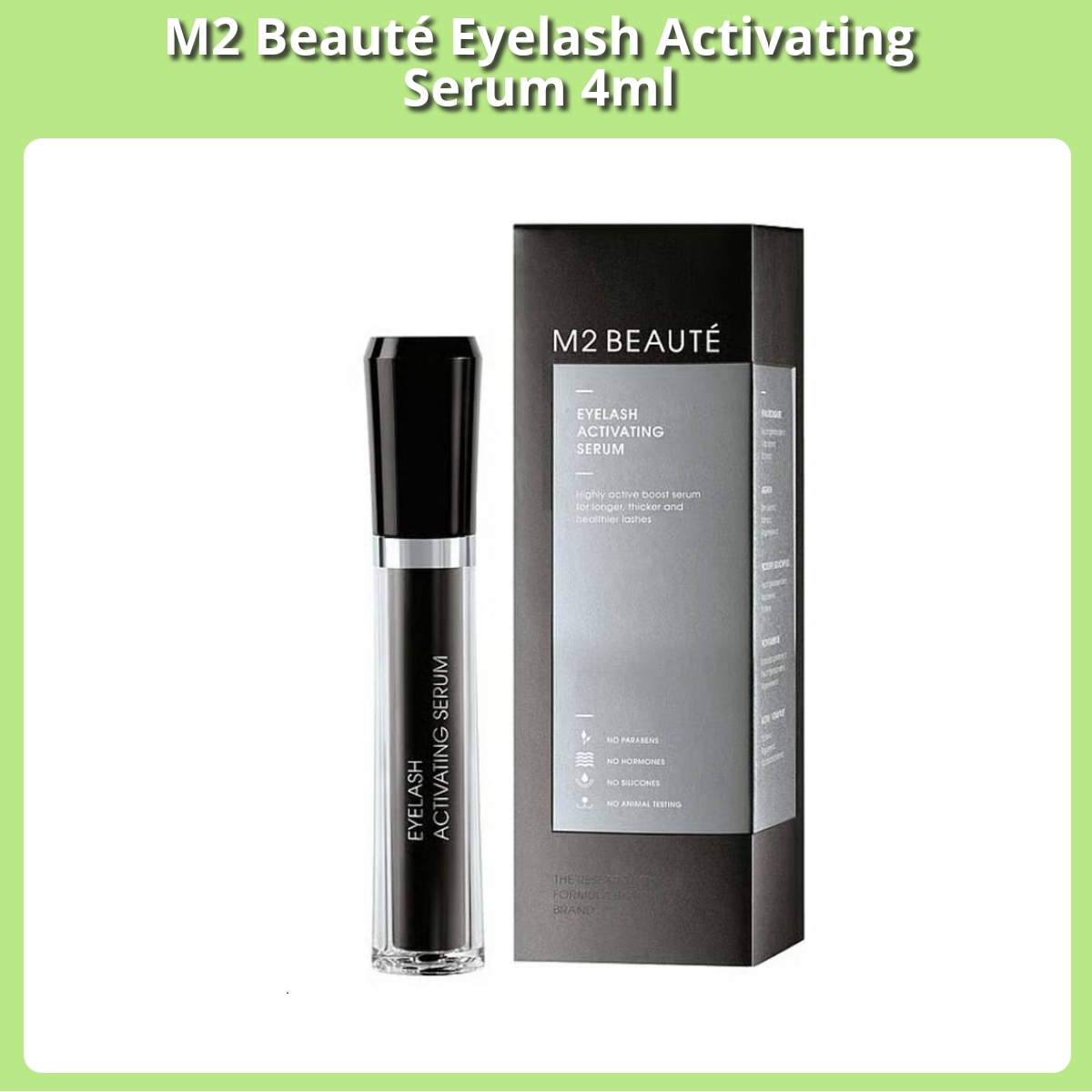 Anmeldelse af M2 Beauté Eyelash Activating Serum 4ml