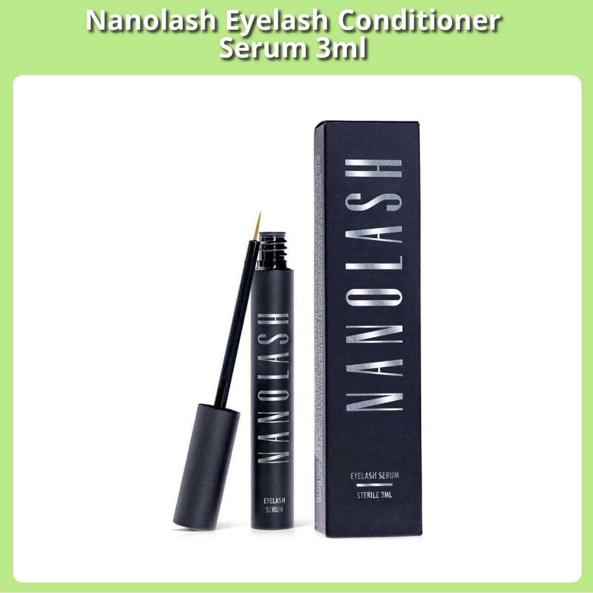 Anmeldelse af Nanolash Eyelash Conditioner Serum 3ml