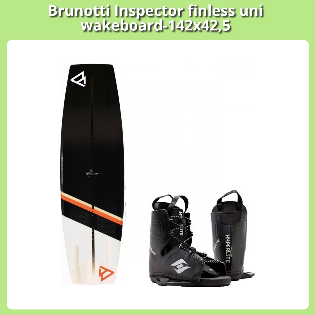 Anmeldelse af Brunotti Inspector finless uni wakeboard-142x42,5