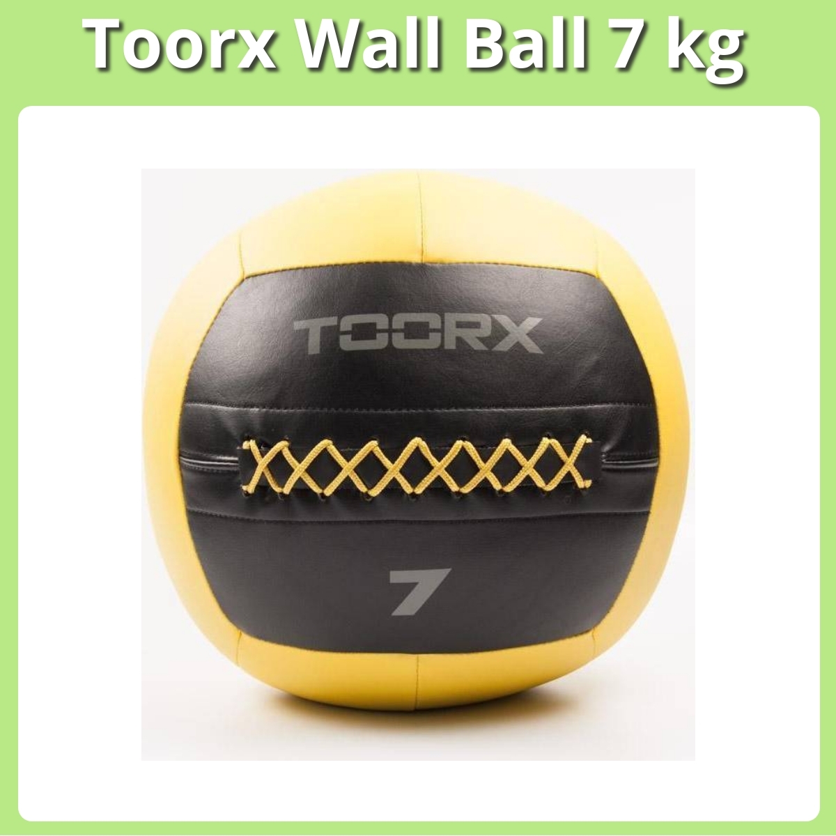 Anmeldelse af Toorx Wall Ball 7 kg