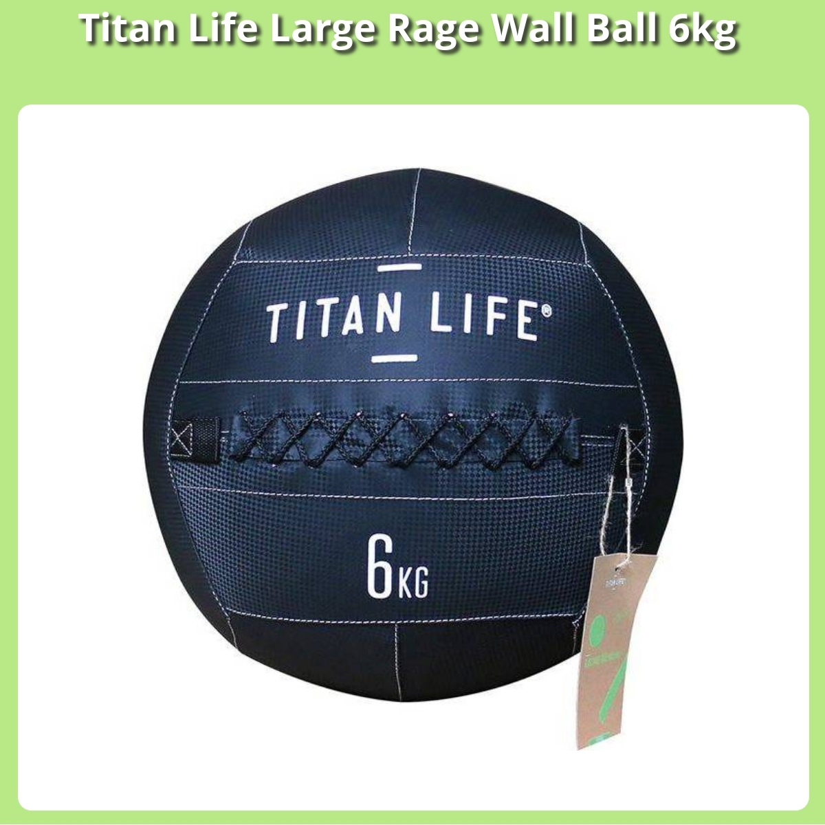 Anmeldelse af Titan Life Large Rage Wall Ball 6kg