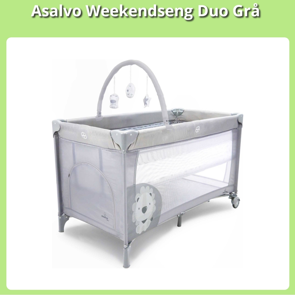 Anmeldelse af Asalvo Weekendseng Duo Grå