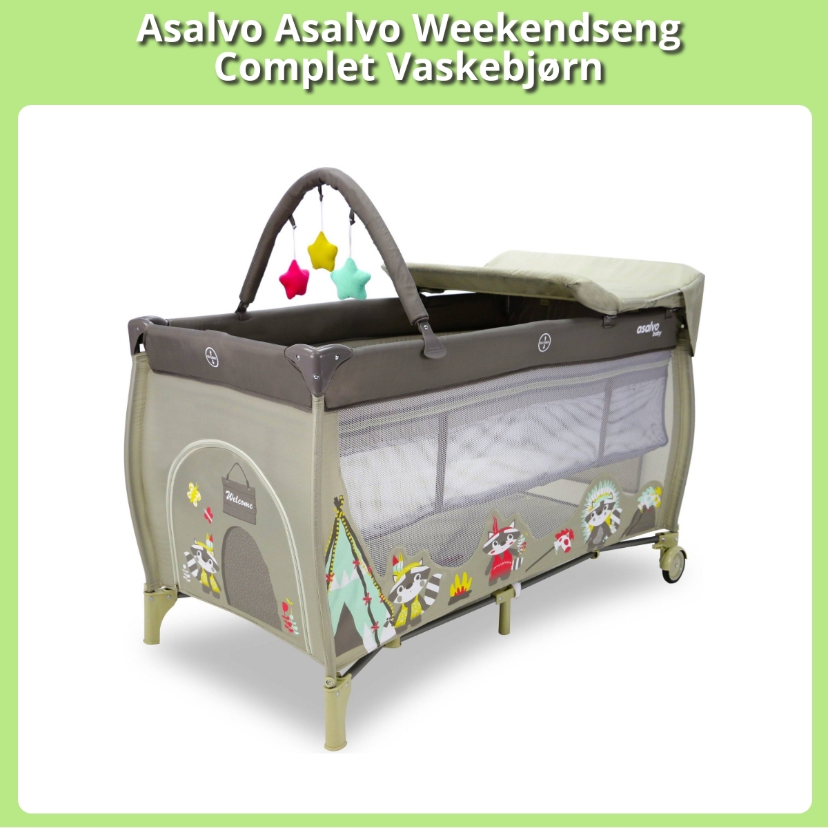 Anmeldelse af Asalvo Asalvo Weekendseng Complet Vaskebjørn