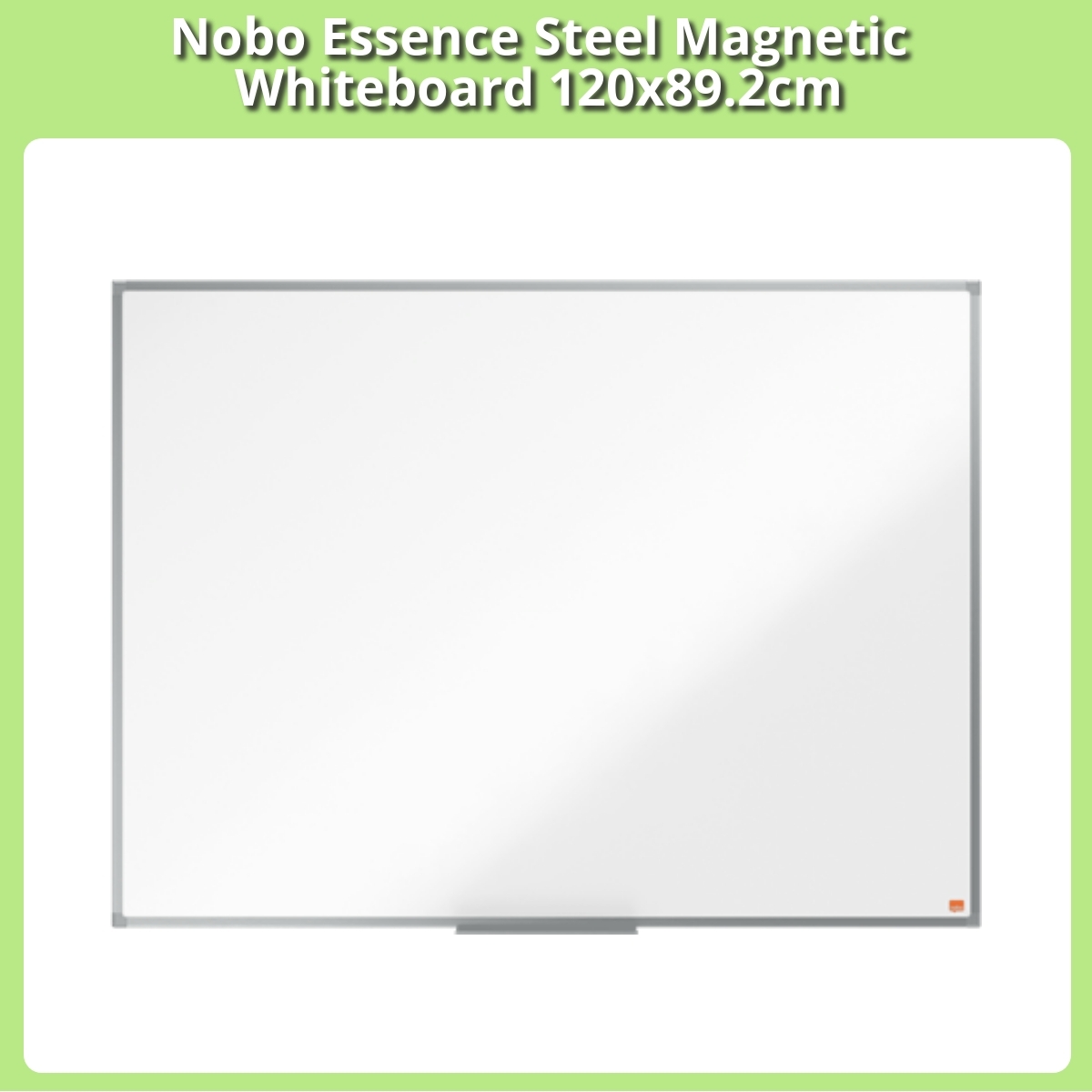 Anmeldelse af Nobo Essence Steel Magnetic Whiteboard 120x89.2cm