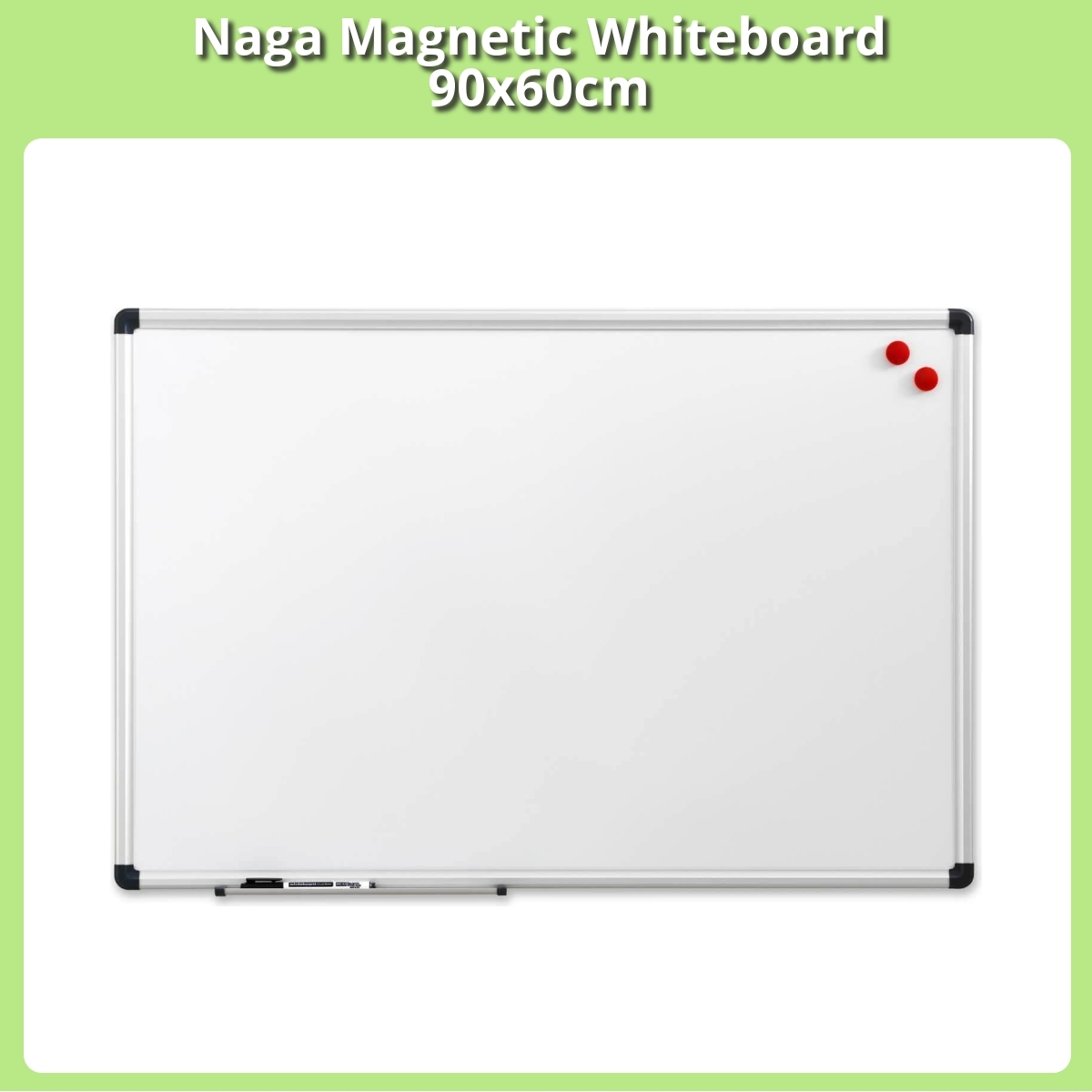 Anmeldelse af Naga Magnetic Whiteboard 90x60cm