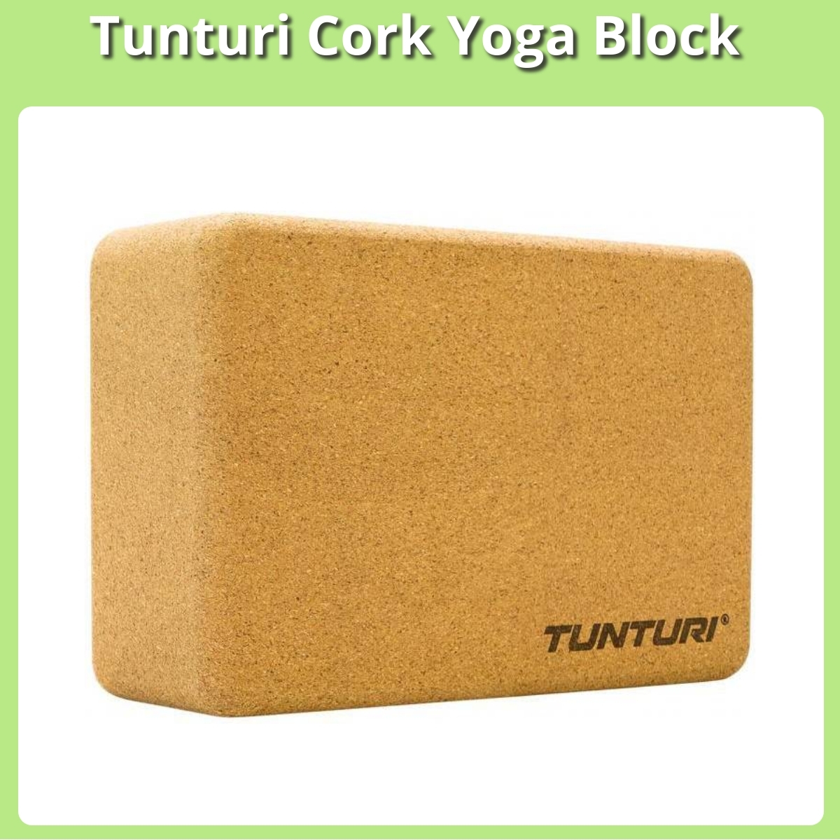 Anmeldelse af Tunturi Cork Yoga Block