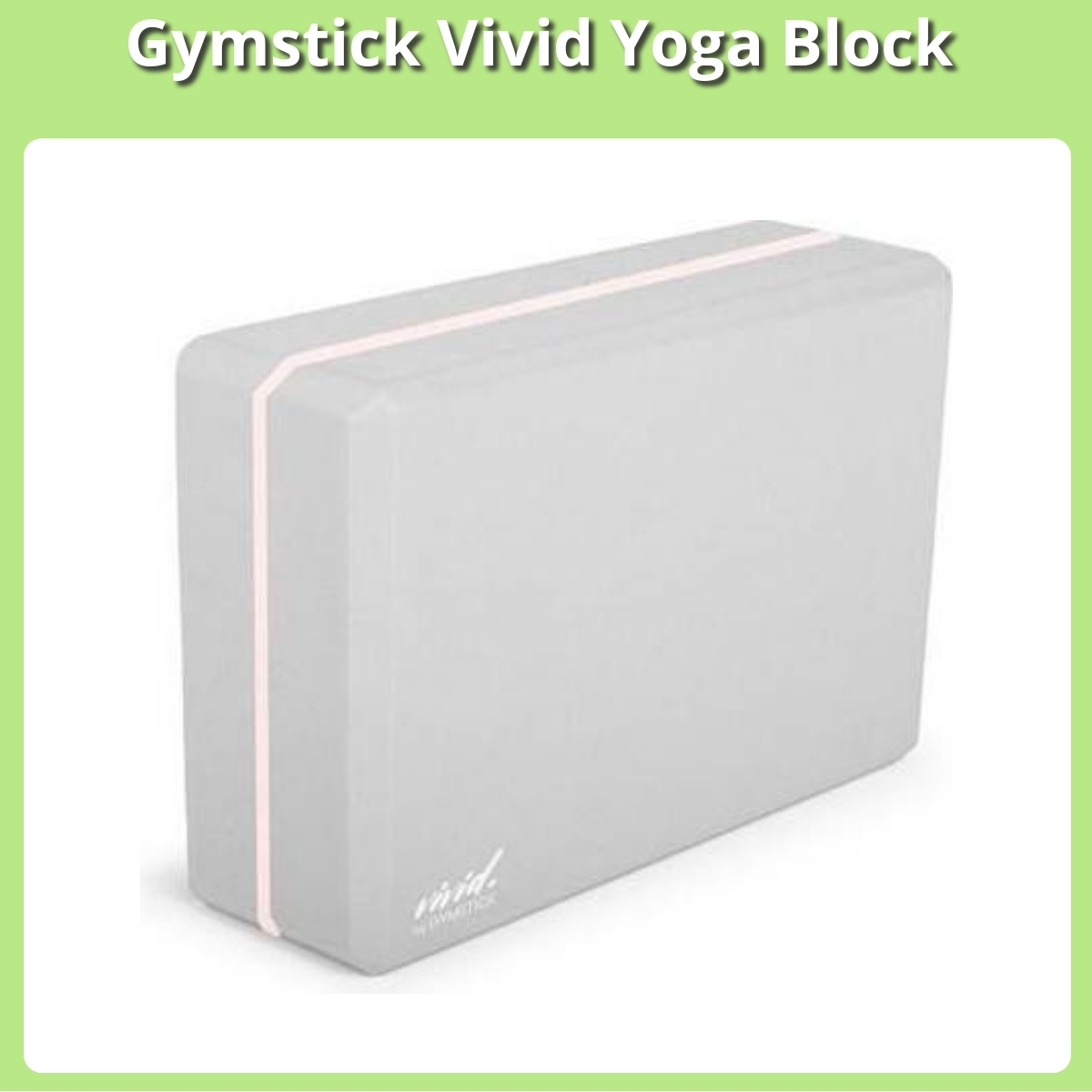 Anmeldelse af Gymstick Vivid Yoga Block