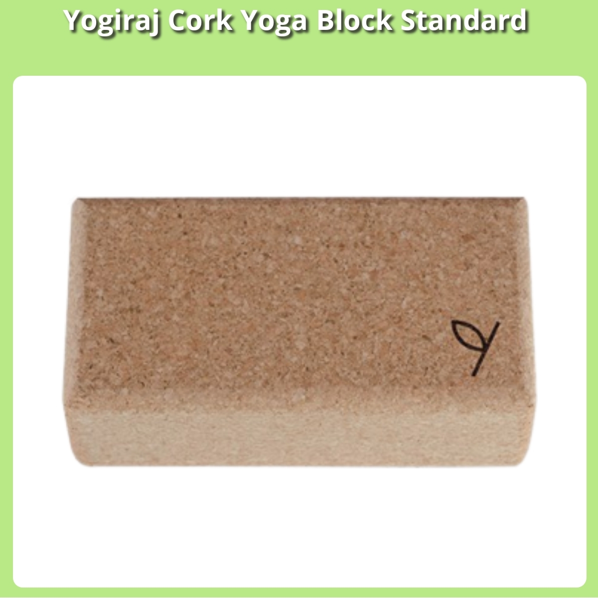Anmeldelse af Yogiraj Cork Yoga Block Standard
